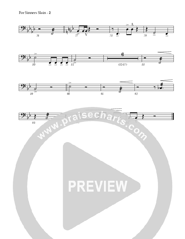 For Sinners Slain Timpani (Red Tie Music)