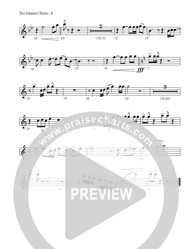 For Sinners Slain Trumpet 1 (Red Tie Music)