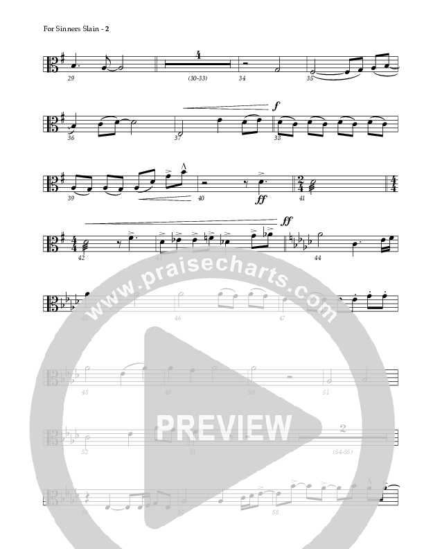 For Sinners Slain Viola (Red Tie Music)