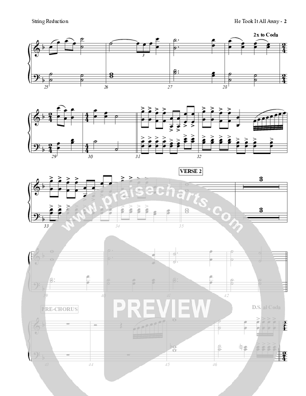 He Took It All Away Synth Strings (Charles Billingsley / Red Tie Music)