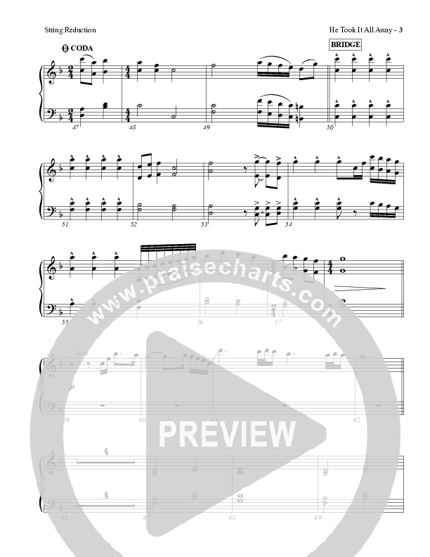 He Took It All Away Synth Strings (Charles Billingsley / Red Tie Music)