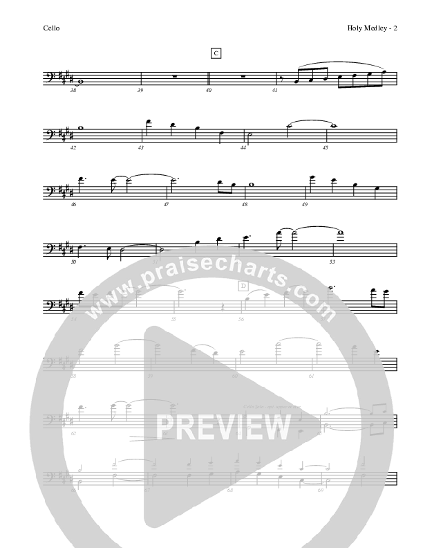 Holy Medley Cello (Charles Billingsley / Red Tie Music)