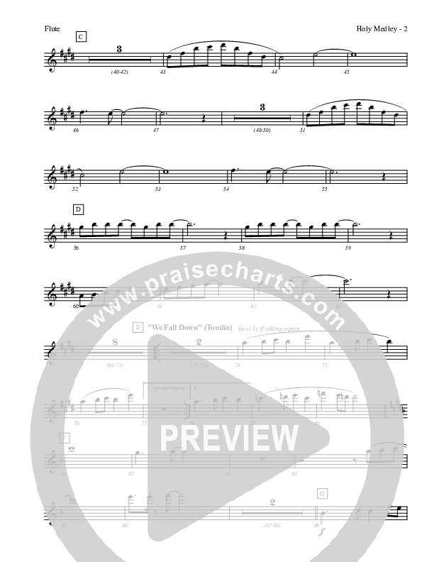 Holy Medley Flute (Charles Billingsley / Red Tie Music)