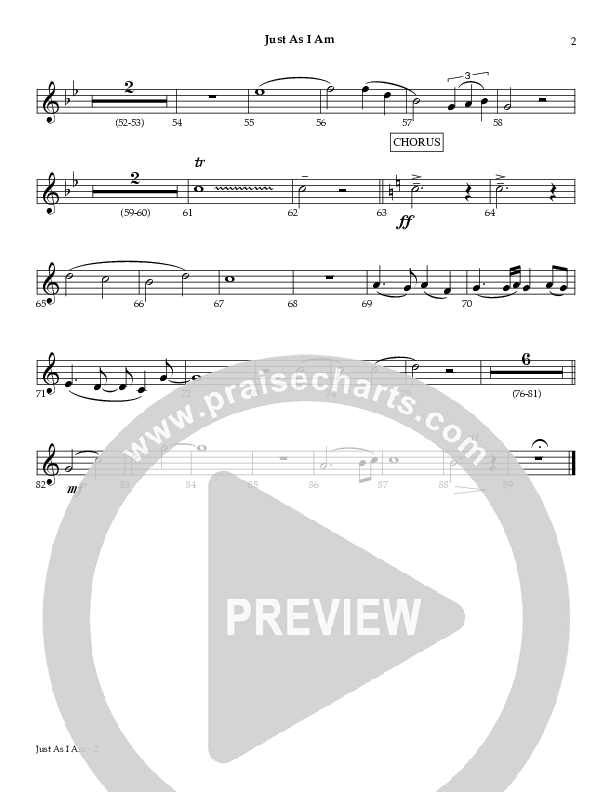 Just As I Am Oboe (Red Tie Music)