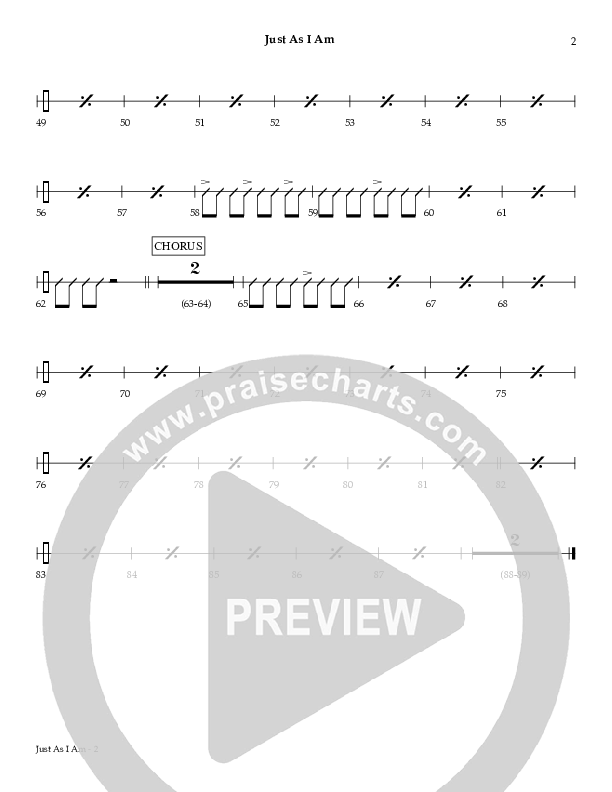 Just As I Am Shaker (Red Tie Music)