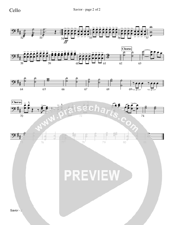 Savior Cello (Charles Billingsley / Red Tie Music)