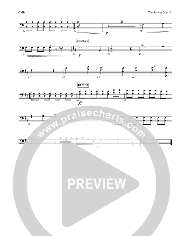 The Saving One Cello (Charles Billingsley / Red Tie Music)