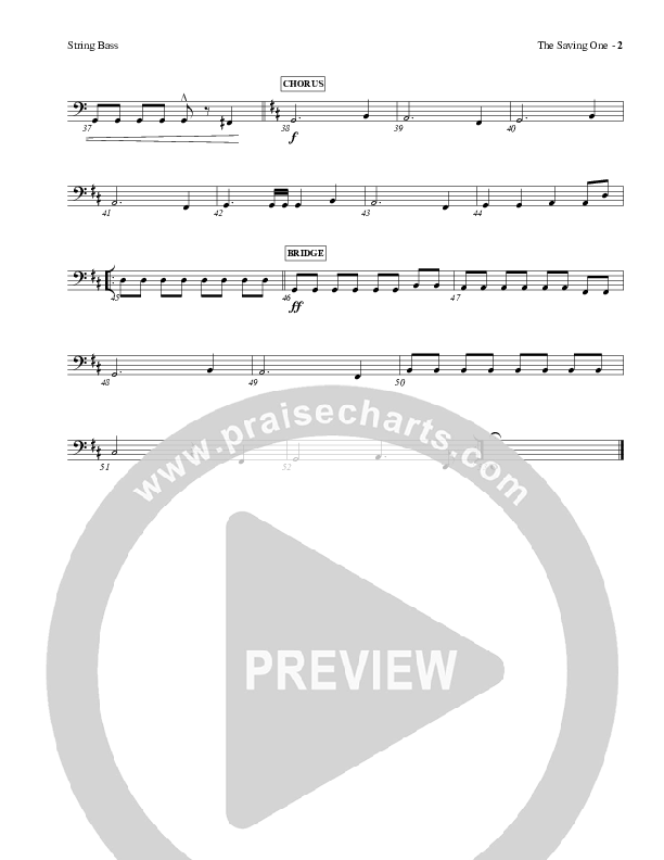 The Saving One Double Bass (Charles Billingsley / Red Tie Music)