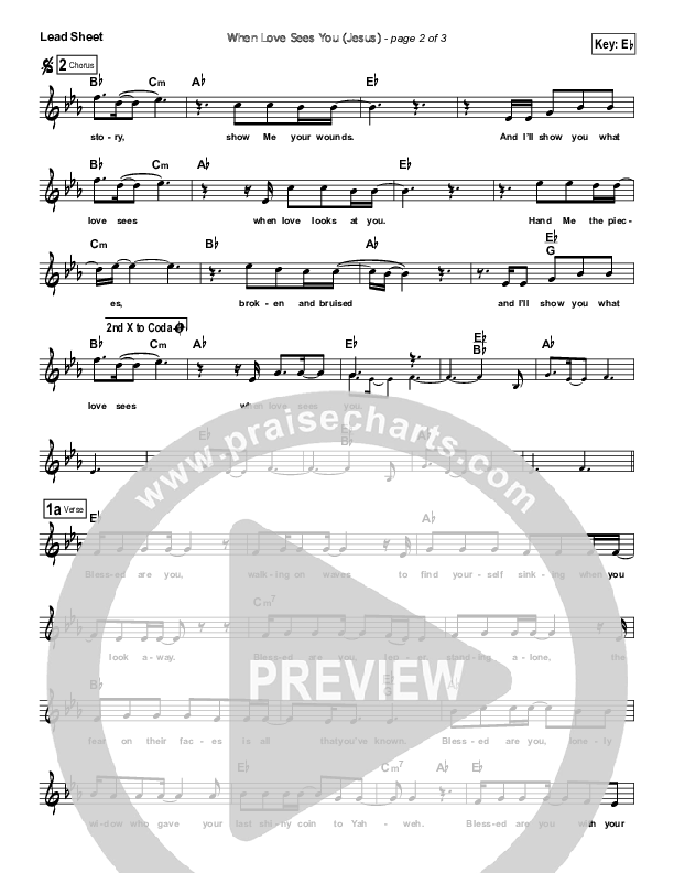 When Love Sees You (Jesus) Lead (SAT) (Mac Powell)