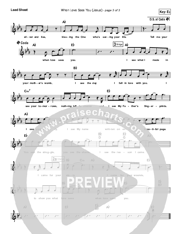 When Love Sees You (Jesus) Lead (SAT) (Mac Powell)