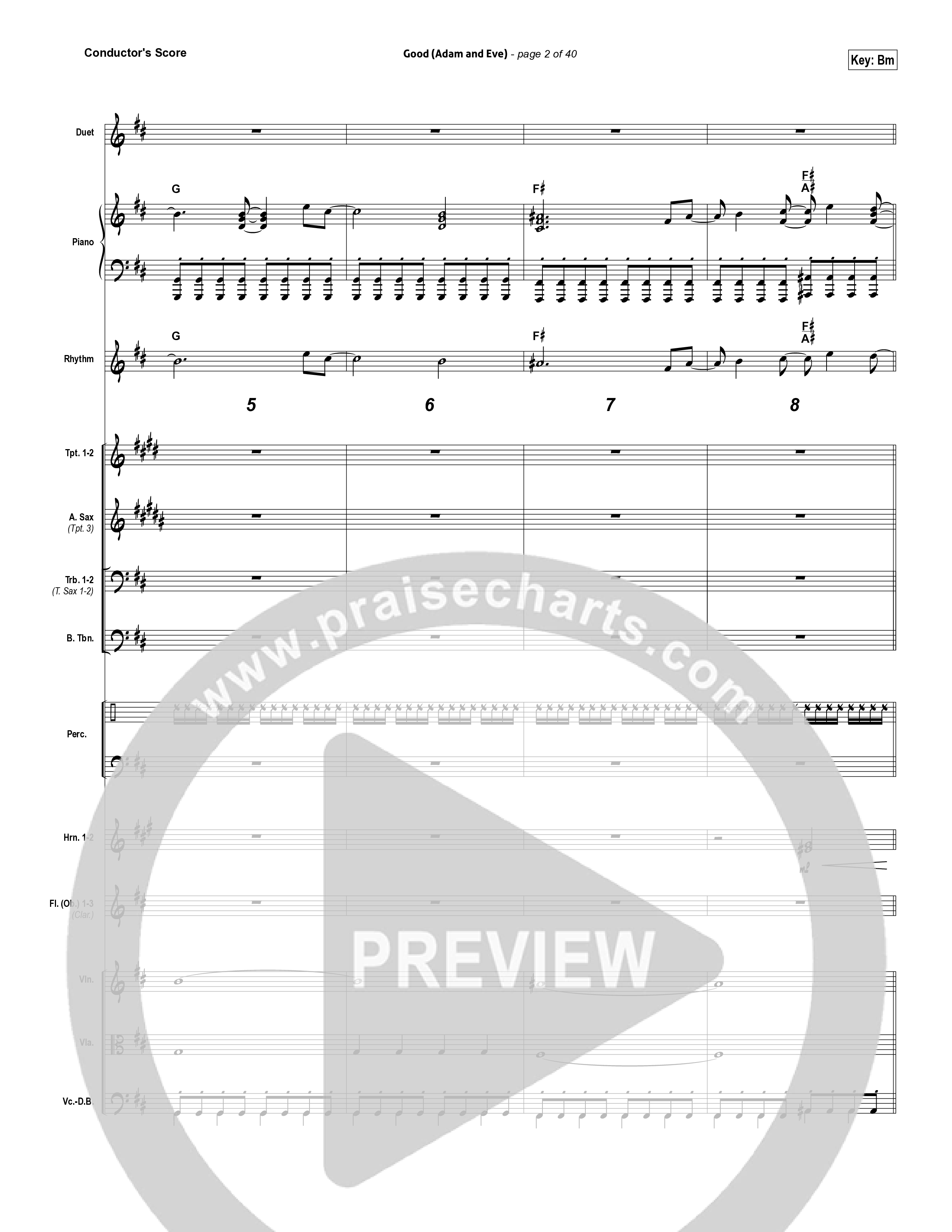 Good (Adam And Eve) Orchestration (Matthew West / Leigh Nash)