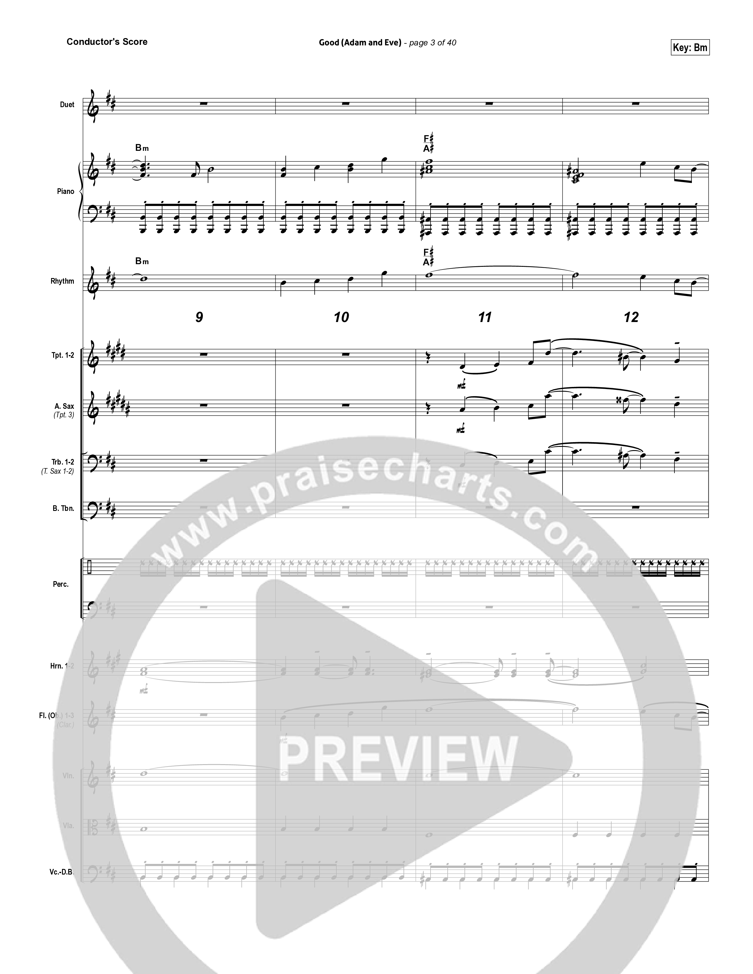 Good (Adam And Eve) Orchestration (Matthew West / Leigh Nash)