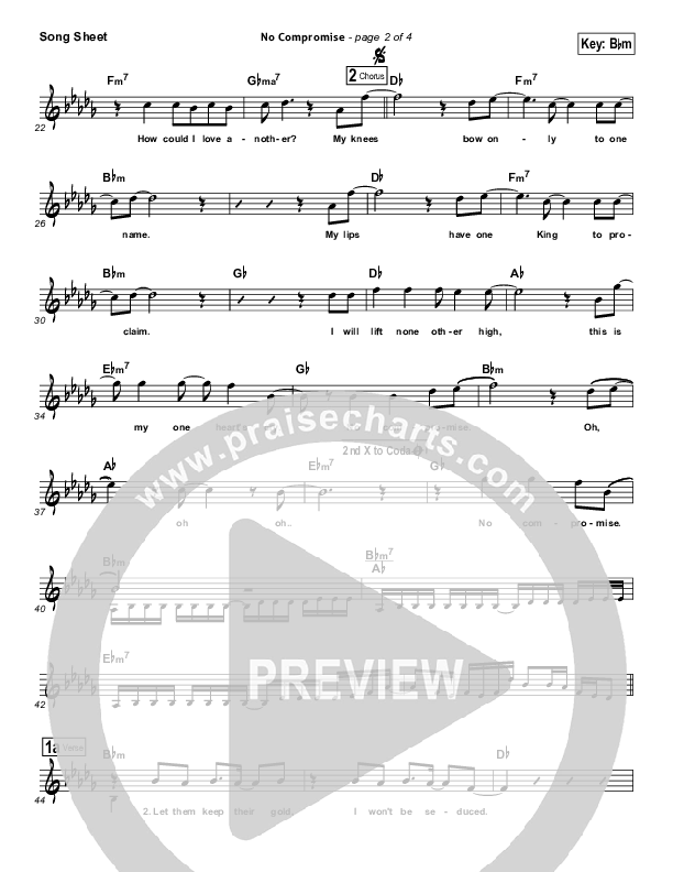 No Compromise (Daniel) Lead (SAT) (Peter Furler)