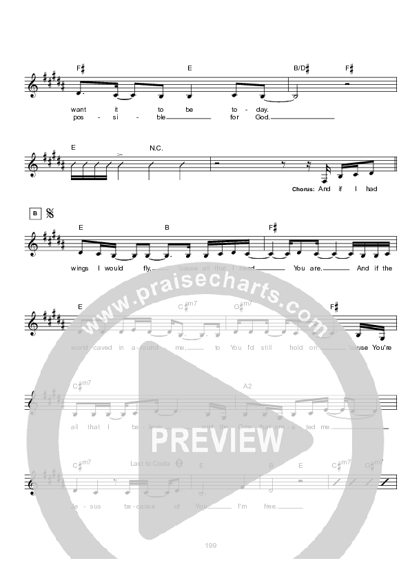 Free Lead Sheet (Hillsong UNITED)