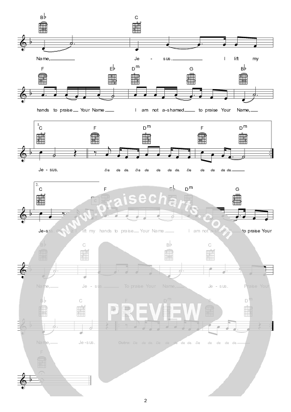 God You Make Me Smile Lead Sheet (Hillsong Kids)