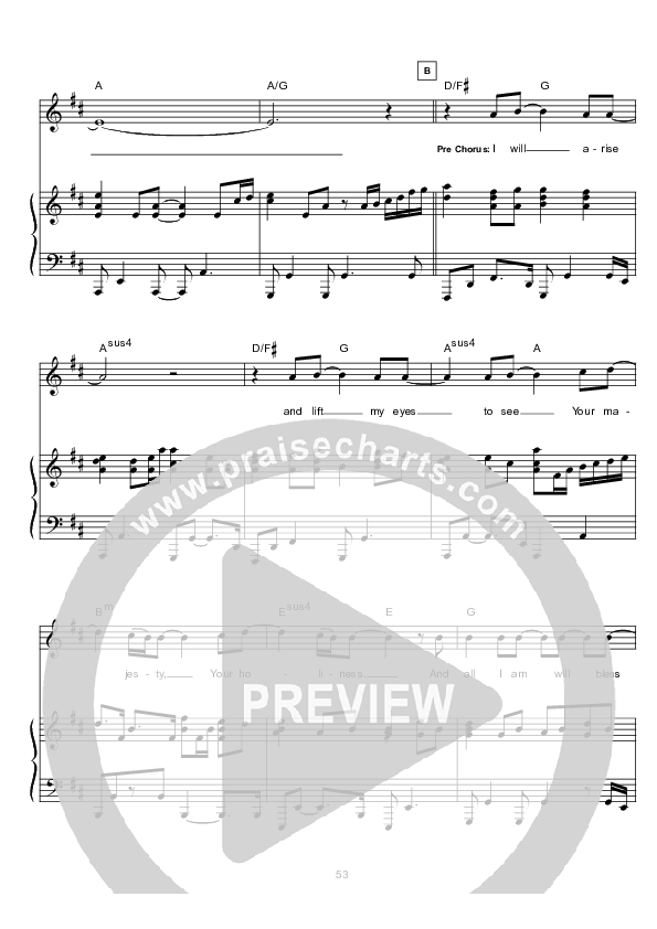 My Hope Piano/Vocal (Hillsong Worship)