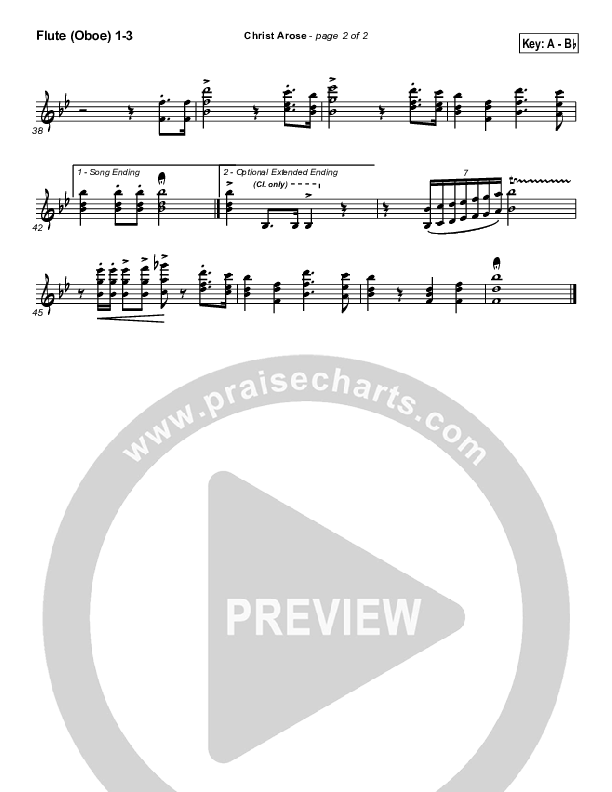 Christ Arose Wind Pack (PraiseCharts / Traditional Hymn)