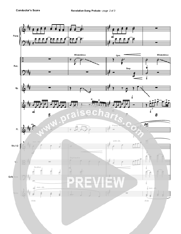 Revelation Song Conductor's Score (Frank Ralls)