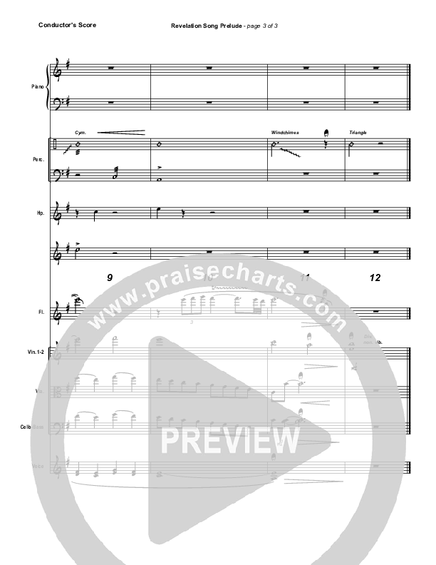 Revelation Song Conductor's Score (Frank Ralls)