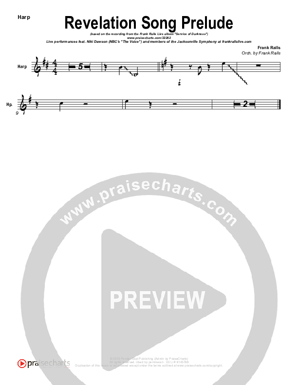 Revelation Song Harp (Frank Ralls)