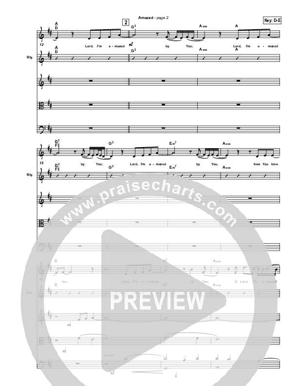 Amazed Conductor's Score (Frank Ralls)