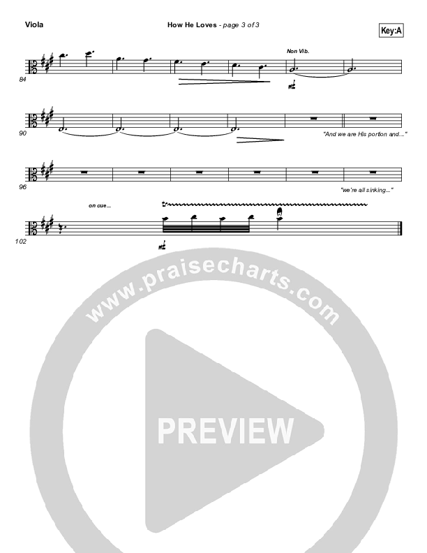 How He Loves Viola (Frank Ralls)