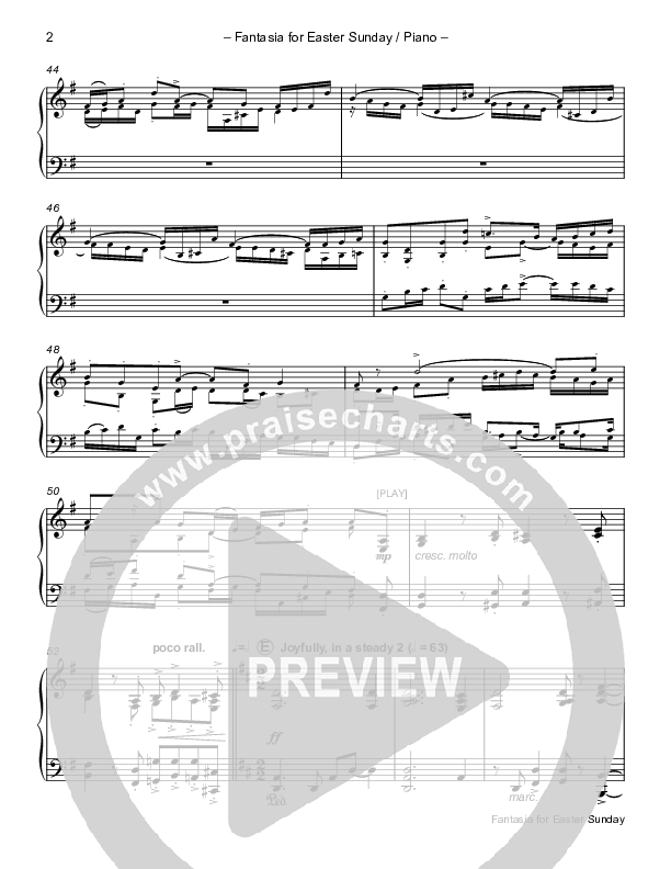 Easter Fantasia (feat. Christ The Lord Is Risen Today and When I Survey) (Instrumental) Orchestration (Paul Campbell)