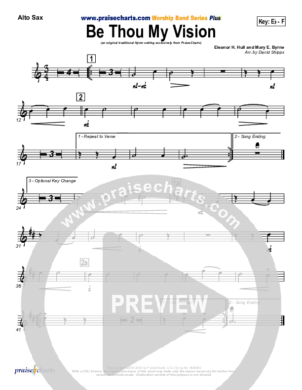 Be Thou My Vision Wind Pack (PraiseCharts / Traditional Hymn)