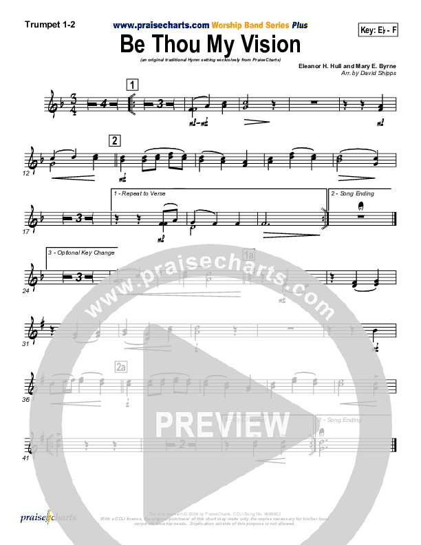 Be Thou My Vision Brass Pack (PraiseCharts / Traditional Hymn)