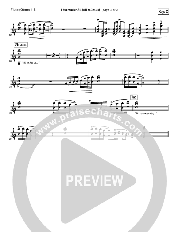 I Surrender (All To Jesus) Wind Pack (Casting Crowns)