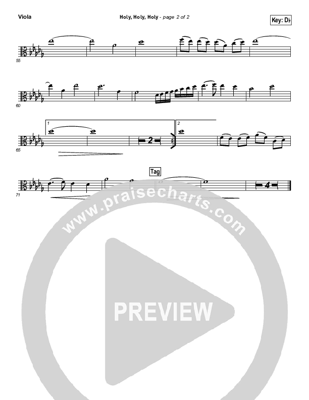 Holy Holy Holy (God With Us) Viola (Matt Maher)