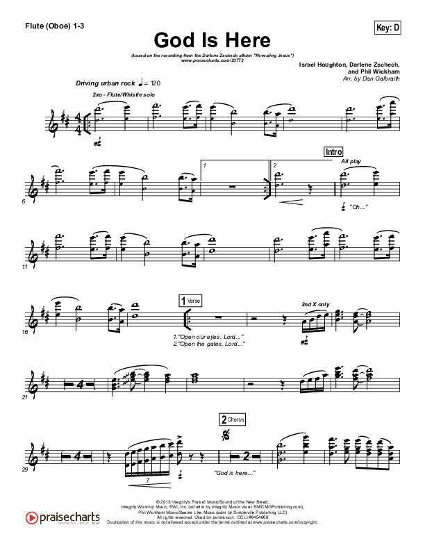 God Is Here Wind Pack (Darlene Zschech)