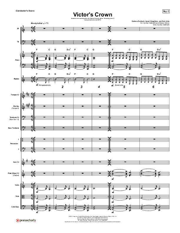 Victor's Crown Orchestration (Darlene Zschech)