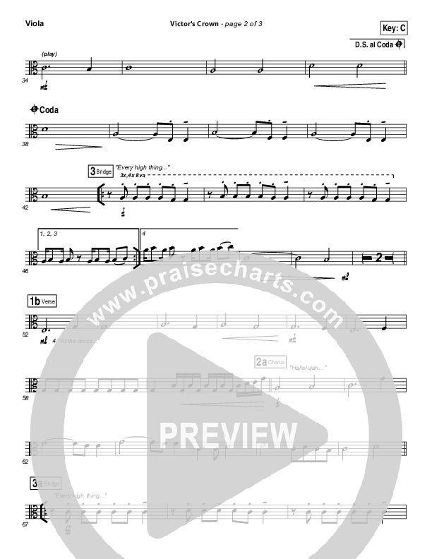 Victor's Crown Viola (Darlene Zschech)