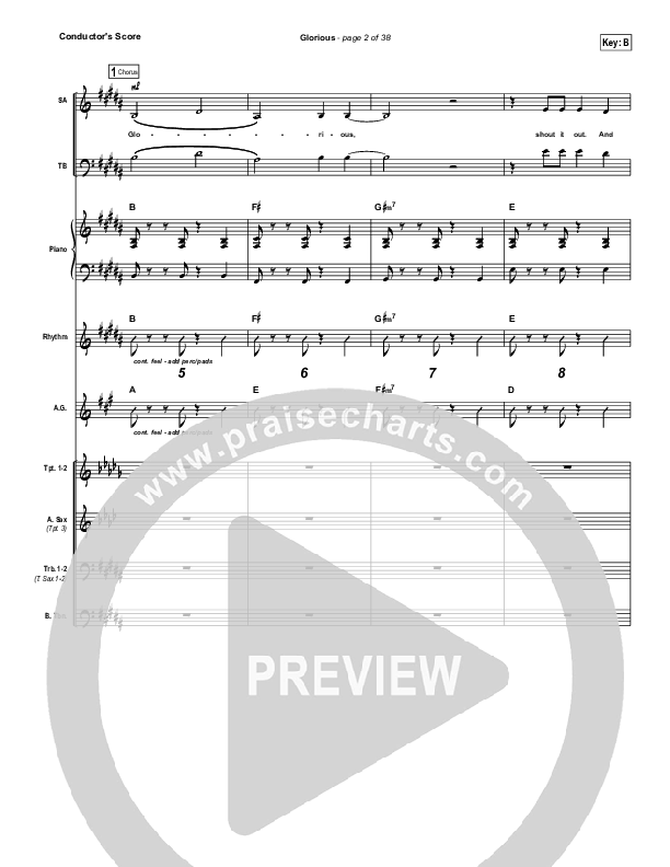 Glorious Conductor's Score (BJ Putnam)