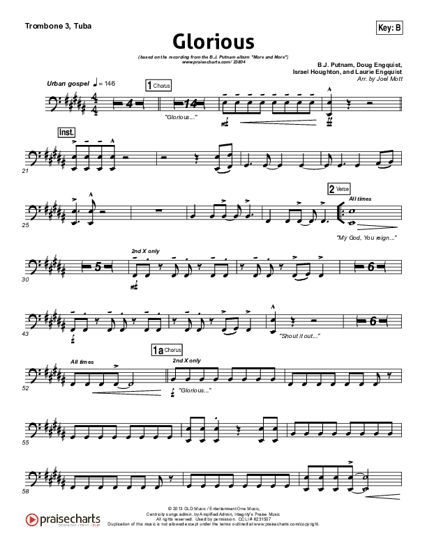 Glorious Trombone 3/Tuba (BJ Putnam)