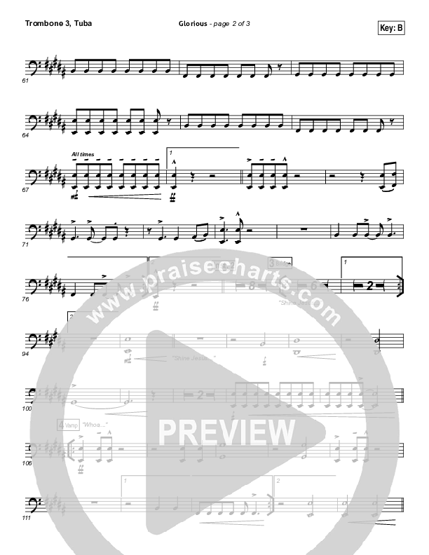 Glorious Trombone 3/Tuba (BJ Putnam)