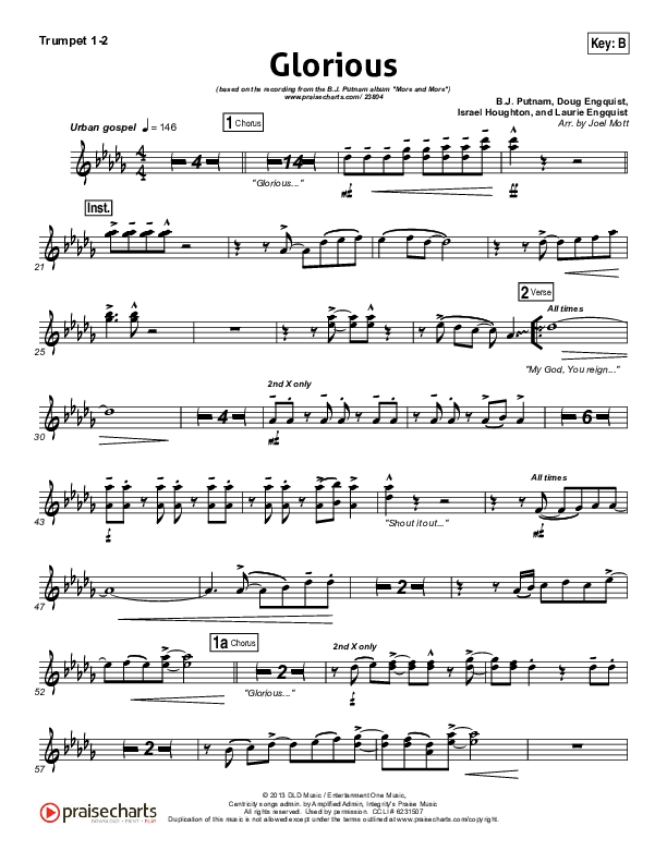 Glorious Trumpet 1,2 (BJ Putnam)