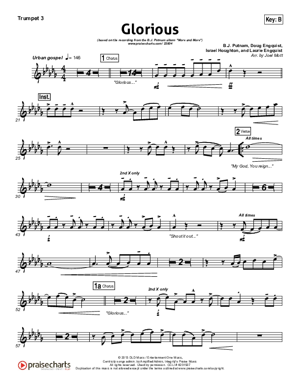 Glorious Trumpet 3 (BJ Putnam)
