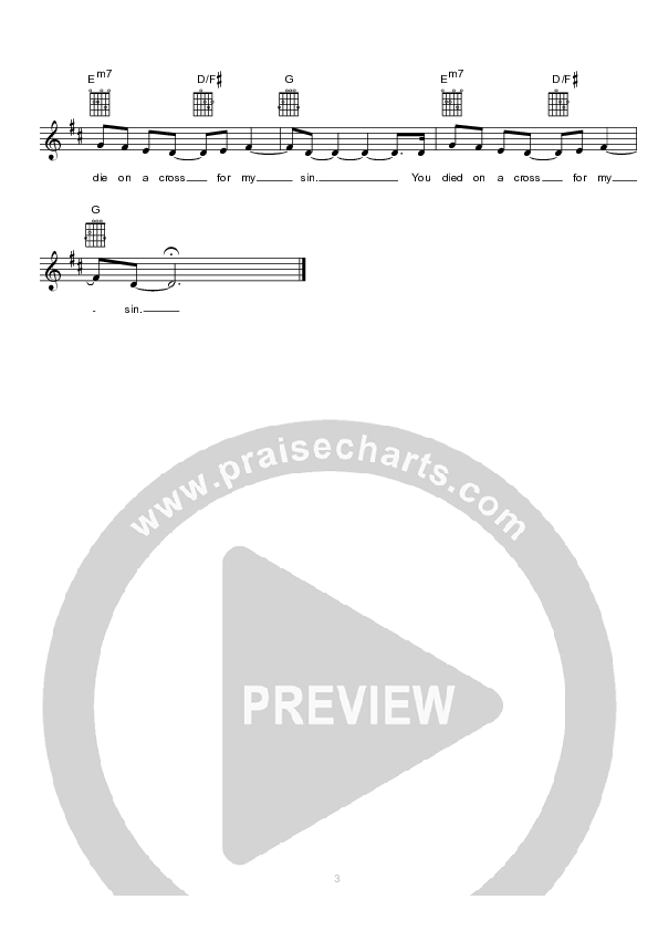 Did You Know Lead Sheet (Hillsong Kids)