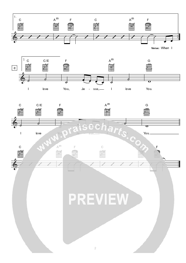 Night Song Lead Sheet (Hillsong Kids)