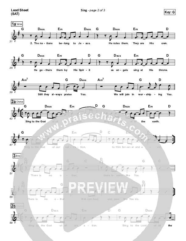 Sing Lead Sheet (Carlos Whittaker)