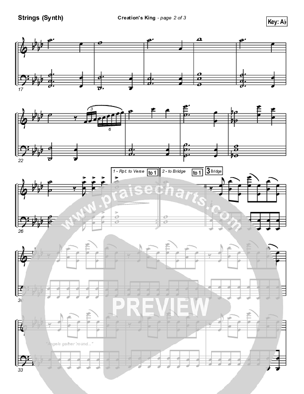 Creation's King Synth Strings (Paul Baloche)