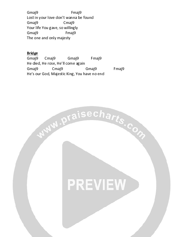 Love Sacrificed Chords & Lyrics (Fuzed Worship)
