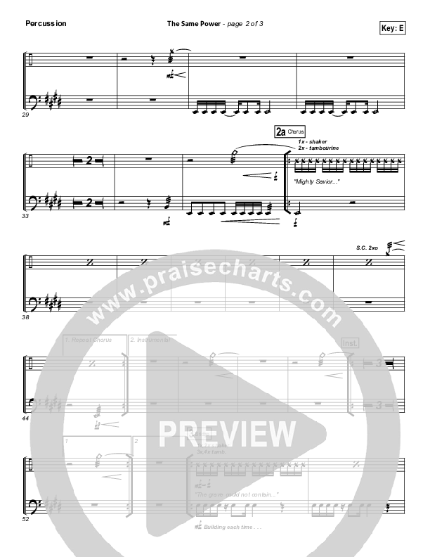 The Same Power Percussion (Ben Cantelon / Worship Central)