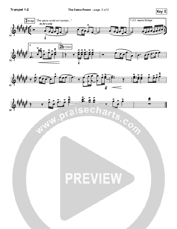 The Same Power Trumpet 1,2 (Ben Cantelon / Worship Central)