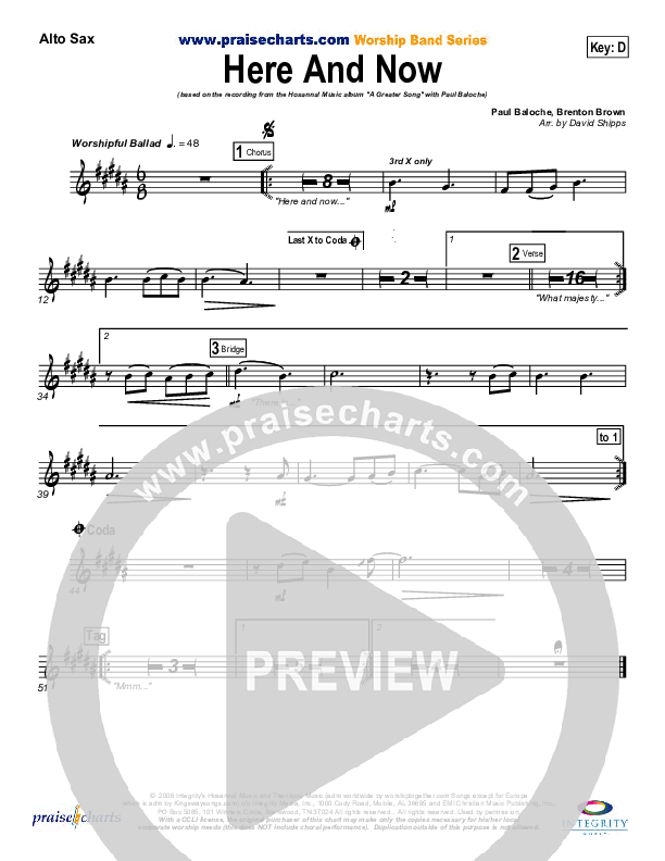 Here And Now Alto Sax (Kathryn Scott)