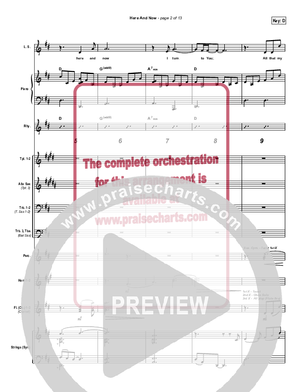 Here And Now Orchestration (Kathryn Scott)