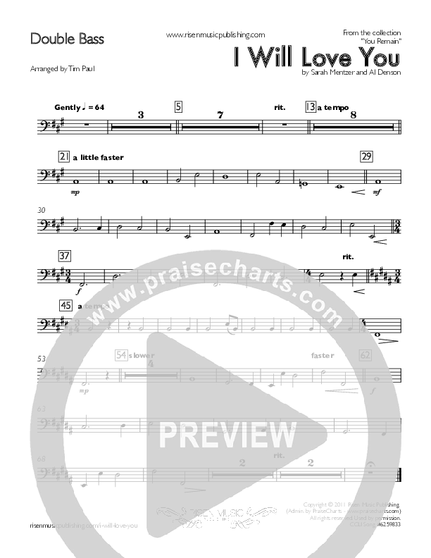 I Will Love You Cello ()