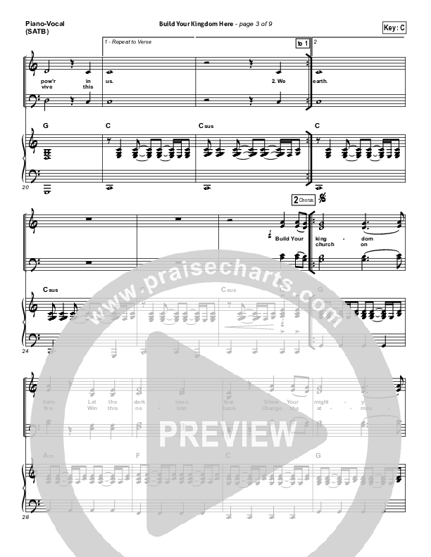 Refuge Piano/Vocal (SATB) (Since Then)